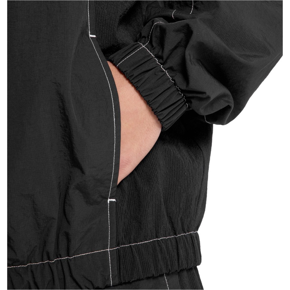 2026 DC Shoes Mens Flow Track Jacket EDYJK03272 - Black